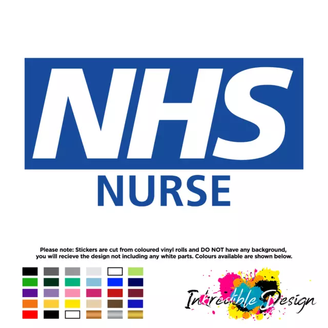 Nhs car sticker deals