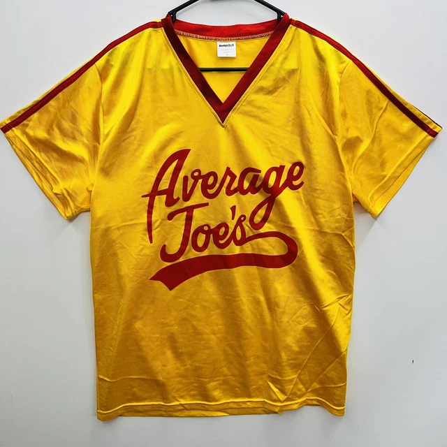 AVERAGE JOE'S DODGEBALL Movie Large Jersey Costume Shirt 20th Century