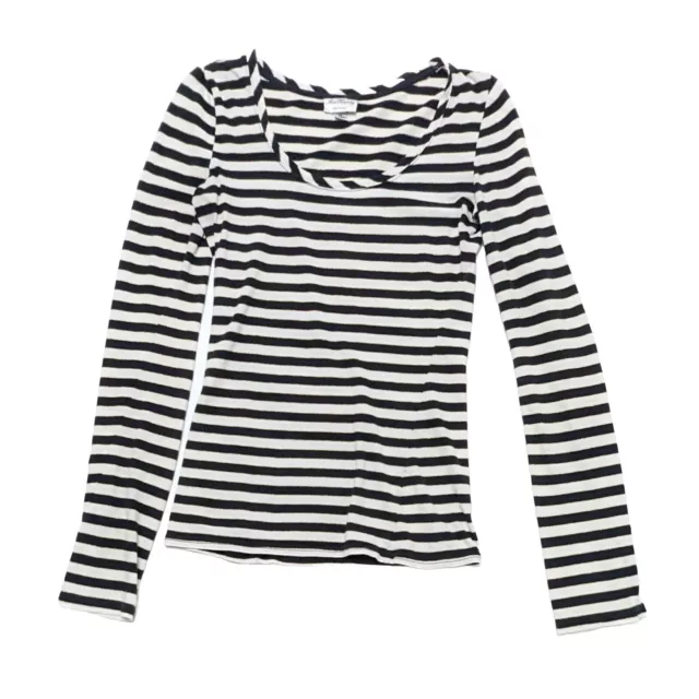 Alice Temperley For Target Striped Long Sleeve Shirt With Glitter Thread Size XS