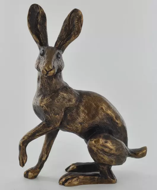 Buttercup Hare Bronze Sculpture (Harriet Glen)
