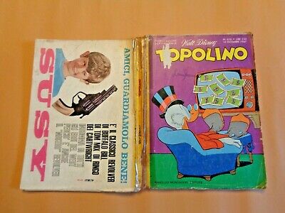 Topolino N° 628 Originale Mondadori/Disney Discreto 1967 Inserto, Bollini