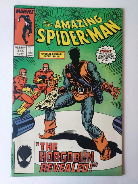 The Amazing Spider-Man #289 Hobgoblin ID Death of Ned Leeds High Grade 1st