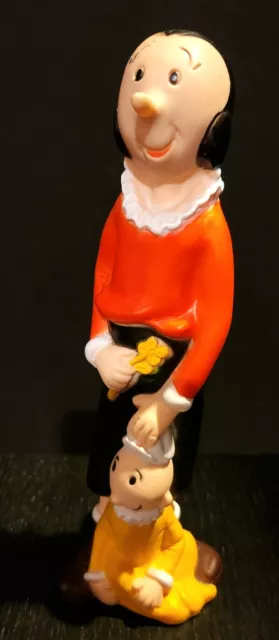 Vintage Olive Oyl & Swee'Pea Squeaky Toy King Features Syndicate Cribmates