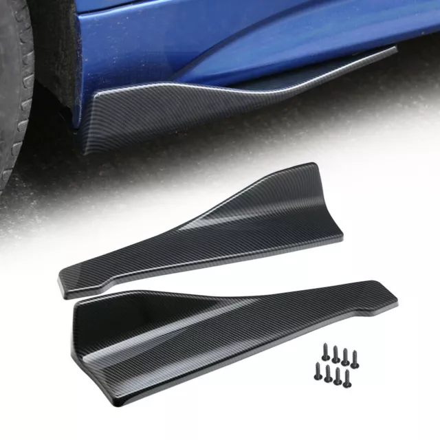 48cm Skirt Spoiler Rear Lip/Side Extension Rocker Splitters Winglet Wings CBN F5