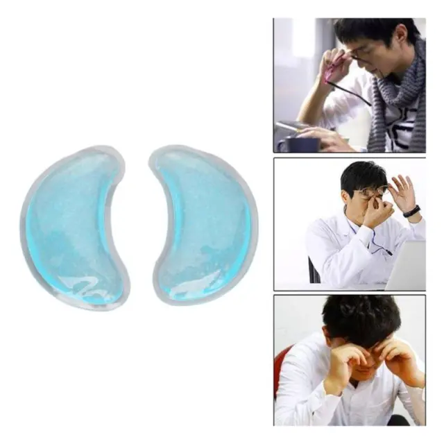 Ice Gel Eye Pack cuscinetto per compressione freddo caldo per affaticamento degli occhi - riutilizzabile