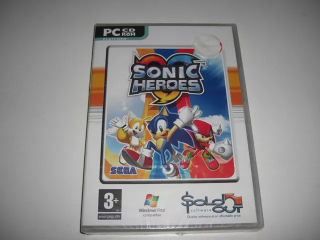 Sonic Heroes - PC CD-ROM - SEGA Game - Free, Fast P&P!