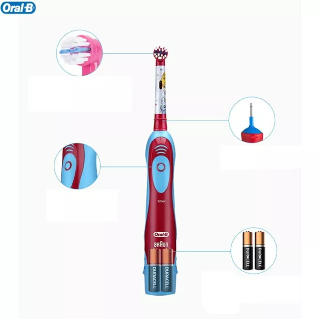 Braun Db-4510K  Oral-B  Princesas  Cepillo Dental Electrico A Pilas 2