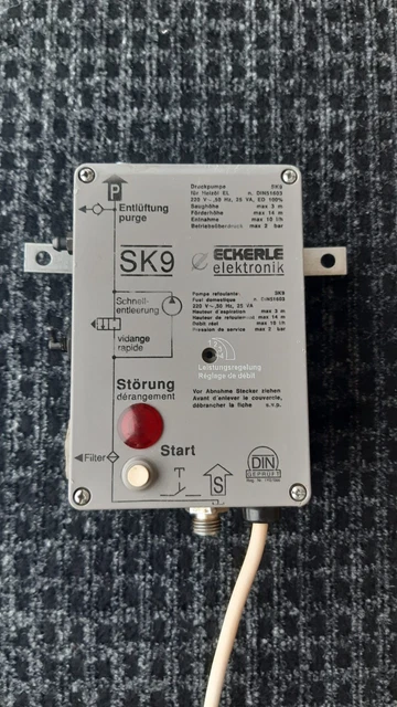 Eckerle SK9E/FP8E Dauerlauf-Druckpumpenaggregat ersetzt SK8, SK9E, FP6 & FP8E