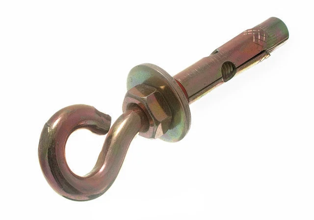 Lot De 8 Boulons D'ancrage à œil M6 Et M8 - Longueur 45mm, Marque One Stop DIY