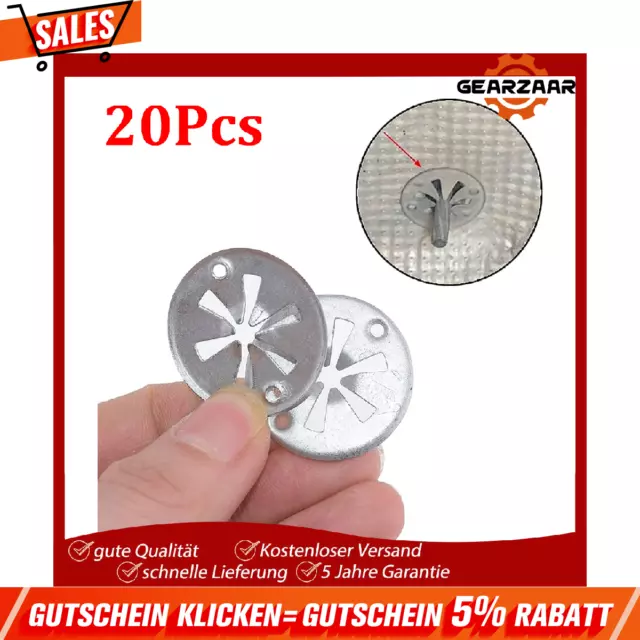 20X Reparatursatz Hitzeschutzblech Hitzeschild N90335004 Befestigung DE