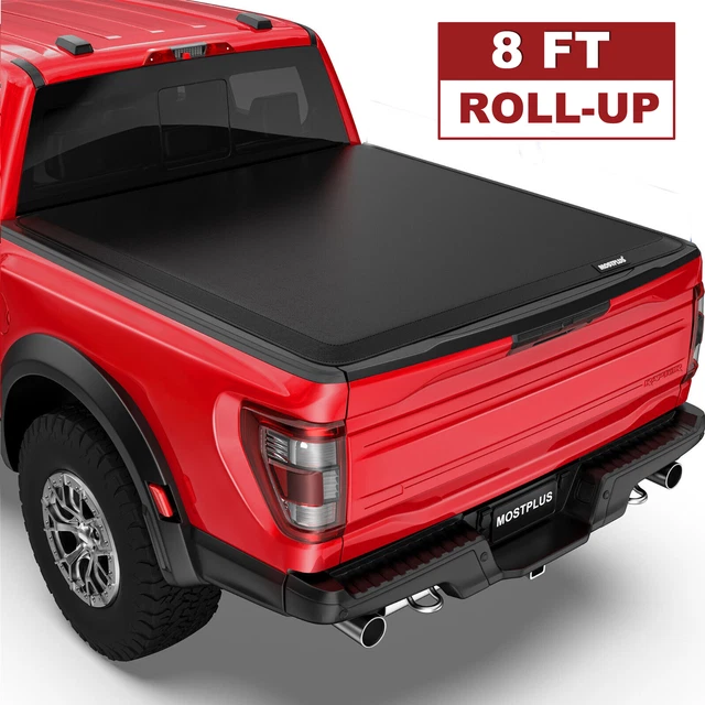 ROLLUP 8FT LONG Truck Bed Tonneau Cover For 19992016 Ford F250/F350