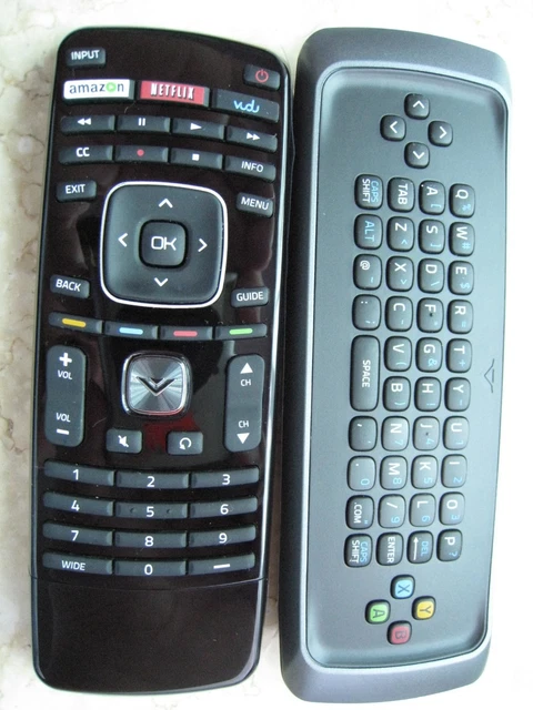 New Vizio XRT300 keyboard Remote for M420SV M470SV M550SV M420SL M470SL M550SL