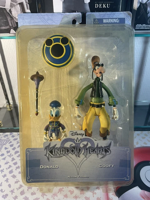 Lot figurines - action figure kingdom hearts - goofy donald pete Roxas soldier