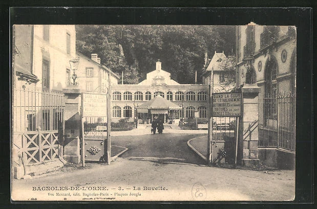 CPA Bagnoles-de-l'Orne, La Buvette 1907