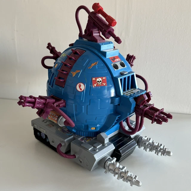 VINTAGE TMNT TECHNODROME Scout Vehicle 1993 Playmates 99% Complete ...