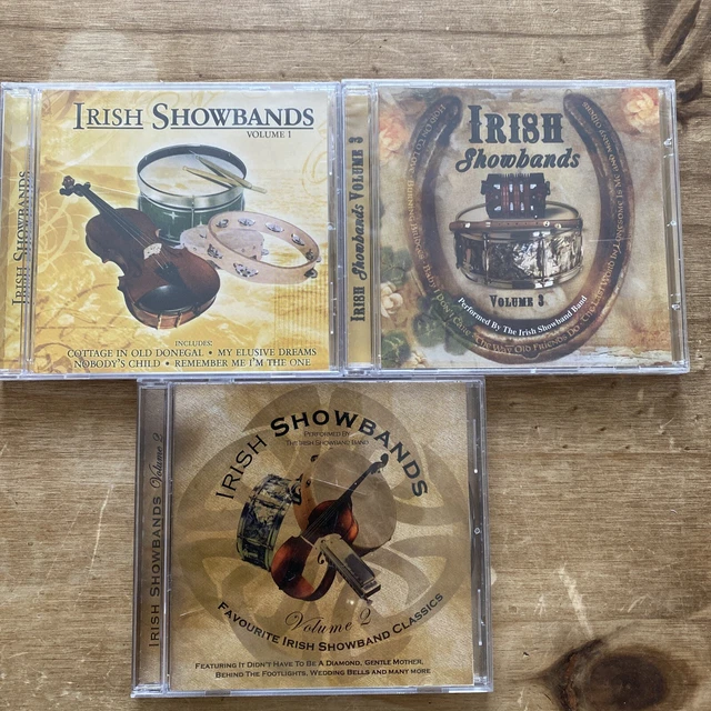 Irish Showbands Vol 1 2 3 CD - NEW & SEALED 3 Albums Ireland Folk Celtic Music