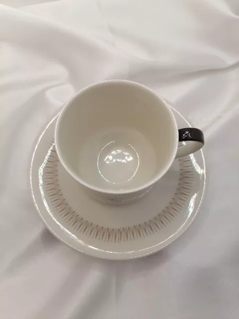 1970's English Royal Doulton ~ Vintage Fine China Morning Star Cup & Saucer 3