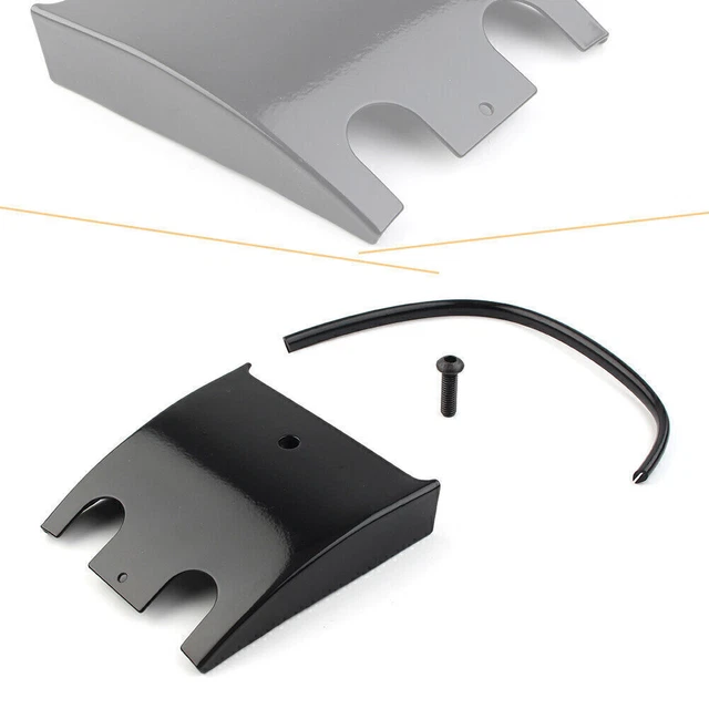 Black Lower Dash Panel Extension for Harley 89-07 Touring FLHX FLH/T