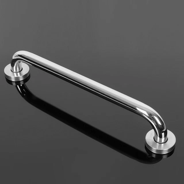 Sécurité Prise Salle de Bain Support Poignée Acier Douche Toilette Rail Main