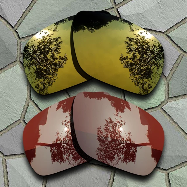 Yellow Golden&Bronze Brown Polarized Lenses Replacement For-Oakley Dispatch 1