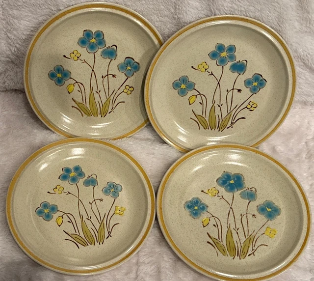 VINTAGE HEARTHSIDE GARDEN Festival Highland Flowers Stoneware