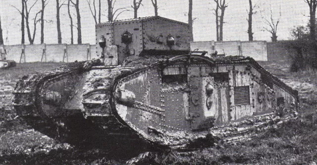 1/35 Commanders #1015 - WWI British Mark B Medium Tank   Resin Kit