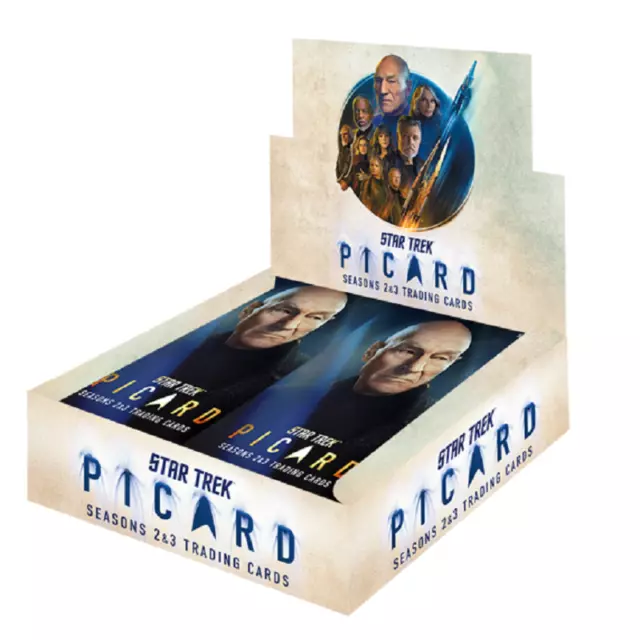 Star Trek Picard Seasons 2 & 3 Trading Cards Sealed Box, 3 Autographs & 1 Relic