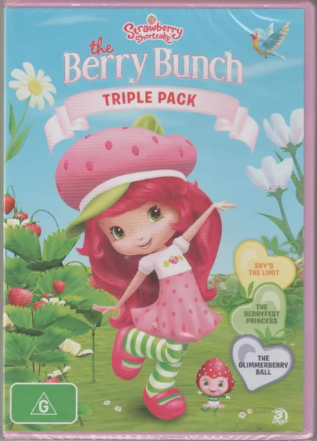 Strawberry Shortcake - The Berry Bunch (DVD, 2012, 3-Disc Set) Region 4