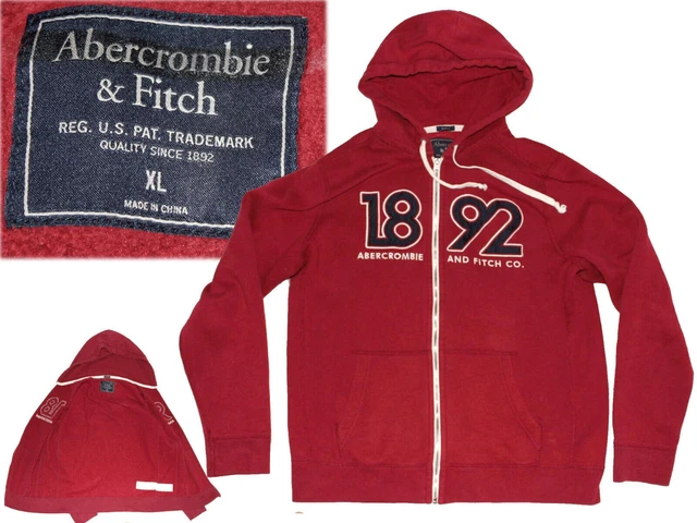 ABERCROMBIE AMP FITCH felpa uomo XL AF02 T2G EUR 64 88 PicClick IT