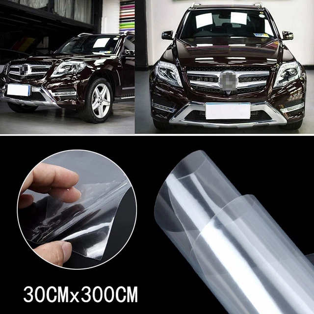 Pellicola Vernice Auto Chiara Trasparente Vinile Wrap Antigraffio 3 Strati