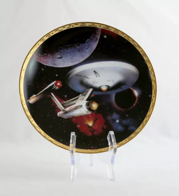 CHOOSE YOUR LOT Vintage Star Trek Hamilton Collector Plates TNG DS9 TOS