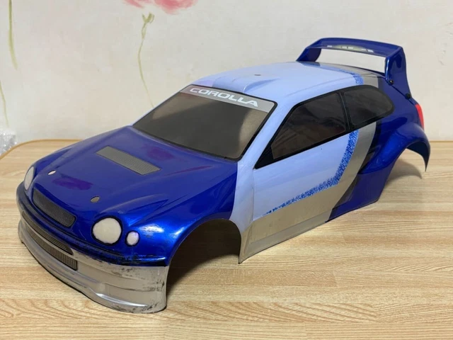 1/10 COROLLA WRC Rally Car Blue Radio Control Body HPI RACING COROLLA ...