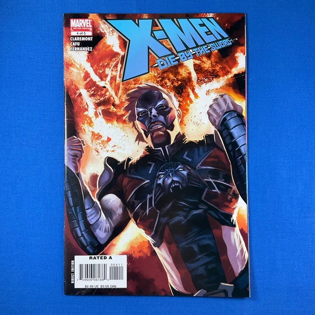 X-Men Die by the Sword #1-5 Marvel Comics 2007 Limited Series Set Lot Run 5