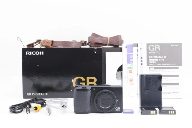 Ricoh GR DIGITAL III Digital camera with box Number of shots [3765] Used
