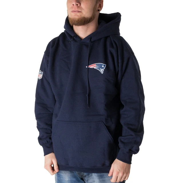 Majestic New England Patriots Hoodie Herren Kapuzenpullover navy 33846