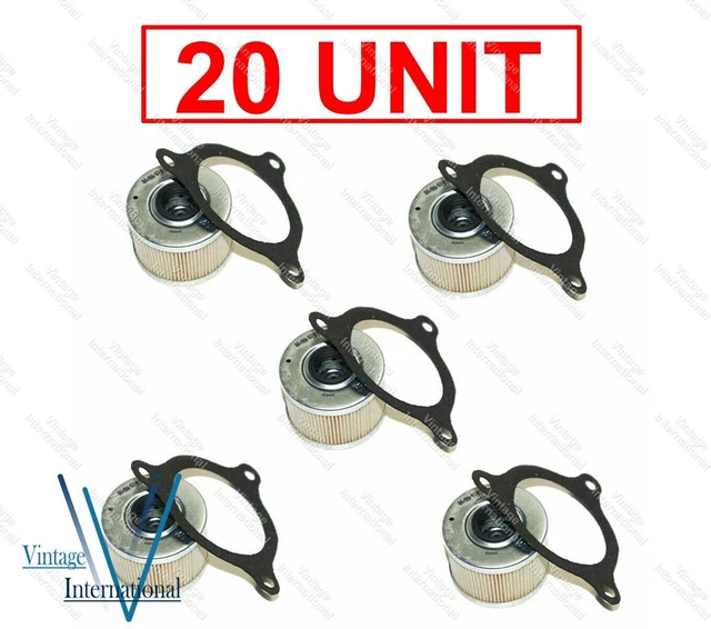 2x Ölfilter Kit 888464 Für Royal Enfield Himalayan - Mit Dichtung & Crush Washers