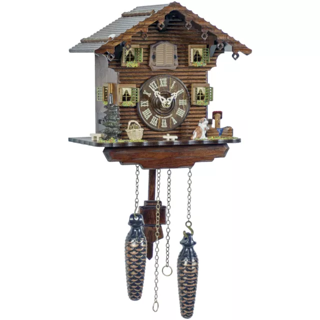 Cuckoo Clock Quartz Clock 414Q  Made In Germany Black Forest