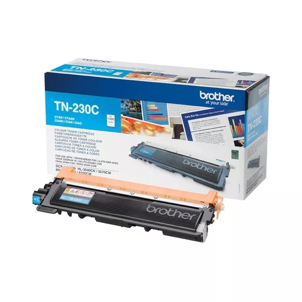 Brother - Tn230C Toner Nuovo Originale Ciano Tn-230C (1.400 Pagine)