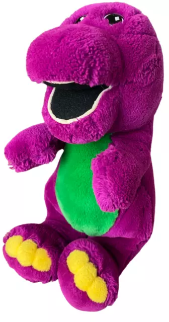 Barney und seine Freunde 90er Vintage Plüsch Dino TV Kinder Stofftier 1993