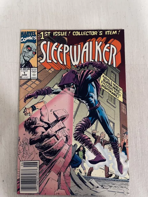 Sleepwalker #1 Marvel Comics 1991 1st App & Origin Story NEWSSTAND VF/NM