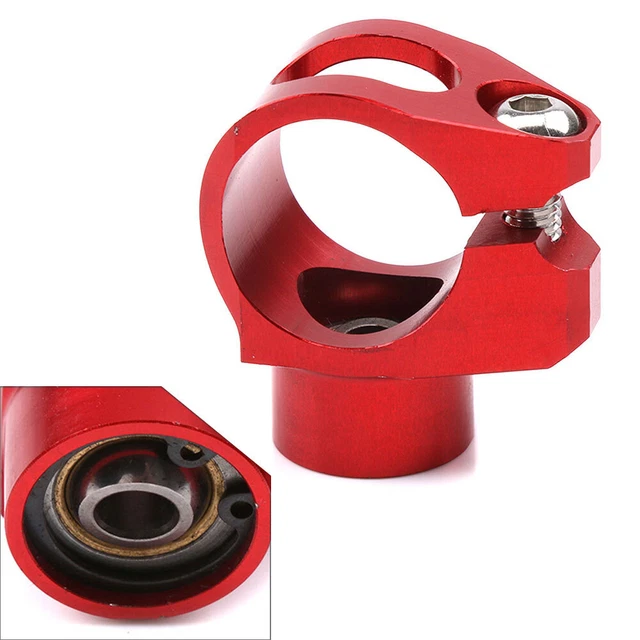 54mm Diameter Aluminum Universal Steering Damper Fork Frame Mounting Clamp Bracket Foot Fixer For Motorcycle Bike