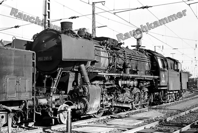 PE-Fotoabzug 10x15 DB 050 281-5 Bw Wuppertal-Vohwinkel 1970 / F134754