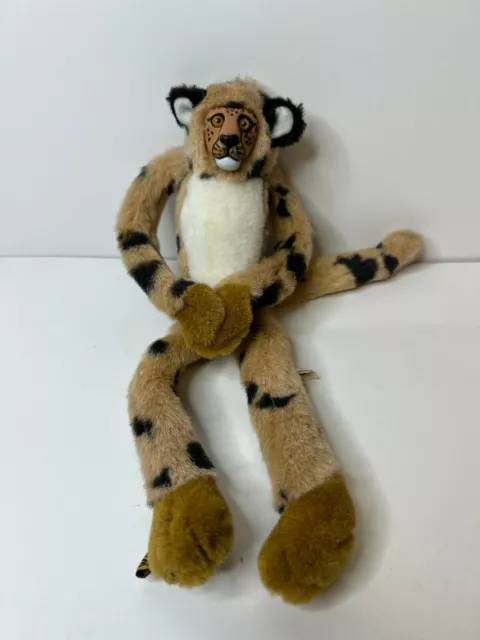 K & M International 2000 Wild Republic 12" Hanging Plush Lemur Monkey w/Spots