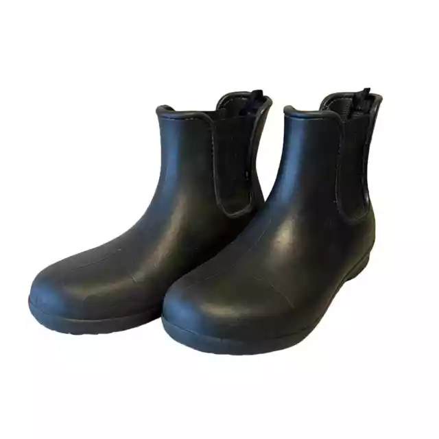 Crocs Freesail Chelsea Boot Womens Size 11 Black Waterproof
