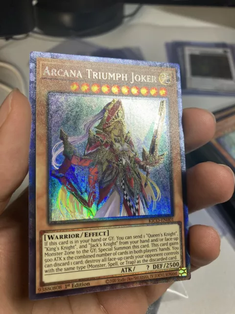 Yugioh! Arcana Triumph Joker - KICO-EN001 - Collector's Rare - 1st Edition L21