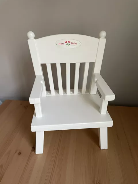 American Girl Doll Bitty Baby White High Chair- Replacement (Highchair Only)