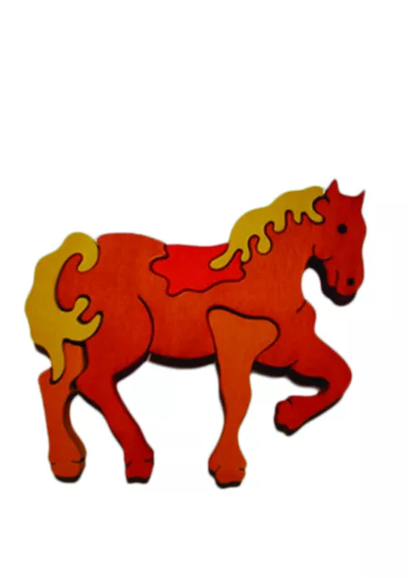 Wooden Jigsaw Puzzle for toddler Animal Educational Toy Montessori, 3D puzzle