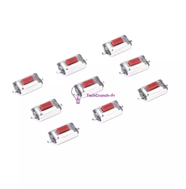100pcs 2 Pin SMD 3X6X2.5mm Tactile Push Button Switch Tact Switch Micro Switch R