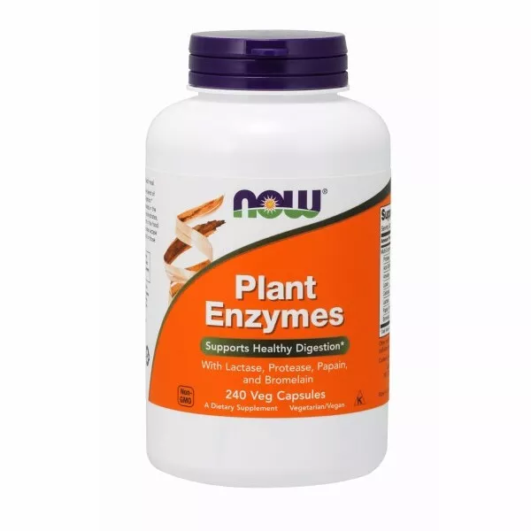 Plante Enzyme 240 Vcaps Par NOW Foods