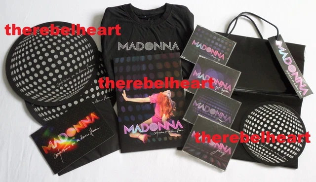 MADONNA Confessions 2005 UK PROMO PRESS PACK Invite CDs Slipmats T SHIRT Folder